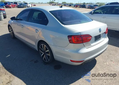 2013 Volkswagen Jetta Gli Autobahn W/Nav из США, поврежденный, VIN 3VW467AJ4DM251491